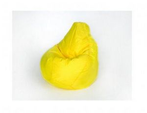 Кресло-мешок Груша малое желтое в Североуральске - severouralsk.ok-mebel.com | фото 1