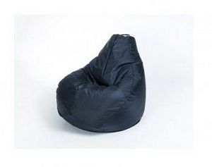 Кресло-мешок Груша малое черное в Североуральске - severouralsk.ok-mebel.com | фото 1