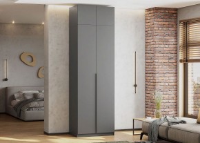 Антресоль 800 «ШК-5» Графит серый в Североуральске - severouralsk.ok-mebel.com | фото 4