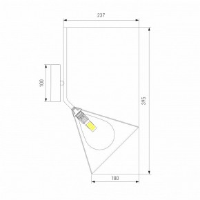 Бра Eurosvet Enigma 70161/1 черный в Североуральске - severouralsk.ok-mebel.com | фото 6