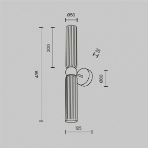 Бра Maytoni Antic MOD302WL-02GR1 в Североуральске - severouralsk.ok-mebel.com | фото 4