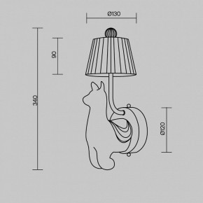 Бра Maytoni Senor Alpaca MOD377WL-L6W3K в Североуральске - severouralsk.ok-mebel.com | фото 9