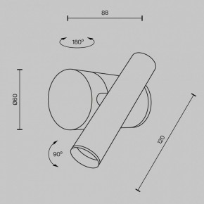 Бра Maytoni Utility MOD433WL-L3BS3K1 в Североуральске - severouralsk.ok-mebel.com | фото 5