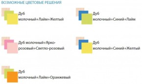 Детский уголок Юниор-3.1 (800*2000) ЛДСП в Североуральске - severouralsk.ok-mebel.com | фото 2