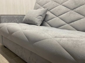 Диван Престиж-15 (НПБ+МДФ) велюр Sensey silver в Североуральске - severouralsk.ok-mebel.com | фото 7