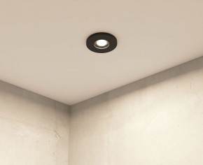 DK2036-BK Встраиваемый светильник влагозащ., IP 44, до 15 Вт, GU10, LED, черный, алюминий в Североуральске - severouralsk.ok-mebel.com | фото 6
