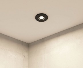 DK2036-BK Встраиваемый светильник влагозащ., IP 44, до 15 Вт, GU10, LED, черный, алюминий в Североуральске - severouralsk.ok-mebel.com | фото 7