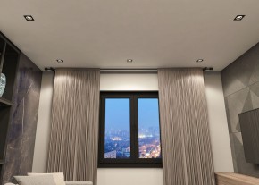 DK2061-BK Встраиваемый светильник IP 20, до 15 Вт, GU10, LED, черный, алюминий в Североуральске - severouralsk.ok-mebel.com | фото 3