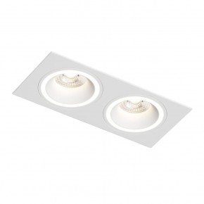 DK2062-WH Встраиваемый светильник, IP 20, до 15 Вт, GU10, LED, белый, алюминий в Североуральске - severouralsk.ok-mebel.com | фото