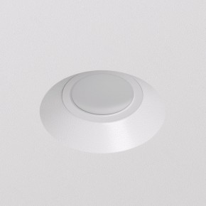 DK2081-WH Встраиваемый точечный светильник для натяжных ПВХ потолков INVIZ, IP 20, до 9 Вт, GU10, LED, белый, ABS-пластик в Североуральске - severouralsk.ok-mebel.com | фото 2