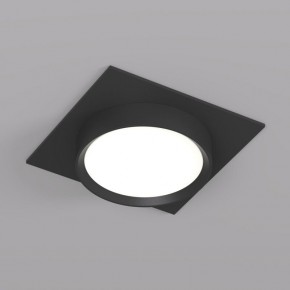 DK2091-BK Встраиваемый светильник FLAT, IP 20, до 15 Вт, GX53, LED, черный, алюминий в Североуральске - severouralsk.ok-mebel.com | фото