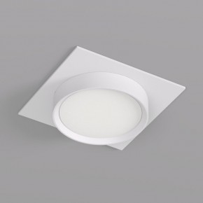 DK2091-WH Встраиваемый светильник FLAT, IP 20, до 15 Вт, GX53, LED, белый, алюминий в Североуральске - severouralsk.ok-mebel.com | фото 2