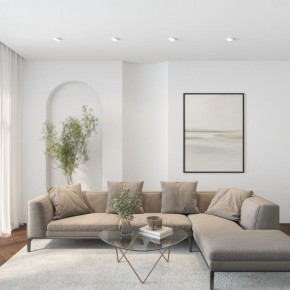 DK2091-WH Встраиваемый светильник FLAT, IP 20, до 15 Вт, GX53, LED, белый, алюминий в Североуральске - severouralsk.ok-mebel.com | фото 5