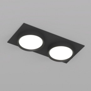 DK2092-BK Встраиваемый светильник FLAT, IP 20, до 15 Вт, GX53, LED, черный, алюминий в Североуральске - severouralsk.ok-mebel.com | фото 4