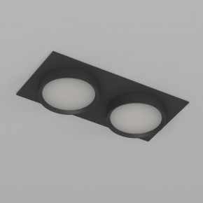 DK2092-BK Встраиваемый светильник FLAT, IP 20, до 15 Вт, GX53, LED, черный, алюминий в Североуральске - severouralsk.ok-mebel.com | фото 5