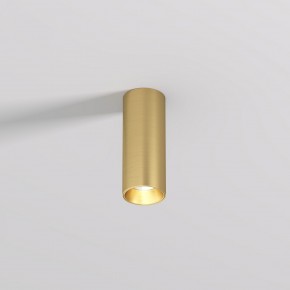 DK2615-SB Накладной светильник SHINE TUBE со светодиодом, D45*H115, IP20, 3000К, 7W, RA?90, сатинированная латунь, алюминий в Североуральске - severouralsk.ok-mebel.com | фото