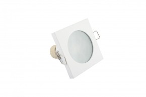 DK3014-WH Встраиваемый светильник влагозащ., IP 44, 50 Вт, GU10, белый, алюминий в Североуральске - severouralsk.ok-mebel.com | фото 4