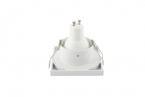 DK3014-WH Встраиваемый светильник влагозащ., IP 44, 50 Вт, GU10, белый, алюминий в Североуральске - severouralsk.ok-mebel.com | фото 5