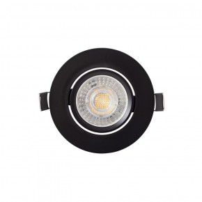 DK3020-BK Встраиваемый светильник, IP 20, 10 Вт, GU5.3, LED, черный, пластик в Североуральске - severouralsk.ok-mebel.com | фото 3
