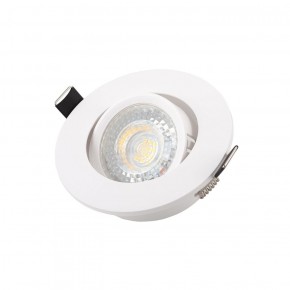 DK3020-WH Встраиваемый светильник, IP 20, 10 Вт, GU5.3, LED, белый, пластик в Североуральске - severouralsk.ok-mebel.com | фото 3