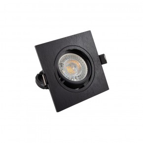 DK3021-BK Встраиваемый светильник, IP 20, 10 Вт, GU5.3, LED, черный, пластик в Североуральске - severouralsk.ok-mebel.com | фото 2