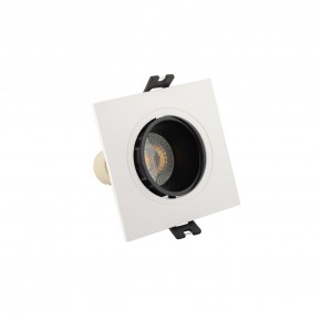 DK3021-WB Встраиваемый светильник, IP 20, 10 Вт, GU5.3, LED, белый/черный, пластик в Североуральске - severouralsk.ok-mebel.com | фото 2