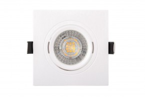 DK3021-WH Встраиваемый светильник, IP 20, 10 Вт, GU5.3, LED, белый, пластик в Североуральске - severouralsk.ok-mebel.com | фото 2