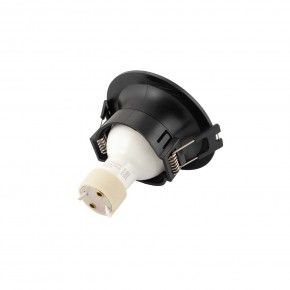 DK3024-BK Встраиваемый светильник, IP 20, 10 Вт, GU5.3, LED, черный, пластик в Североуральске - severouralsk.ok-mebel.com | фото 3