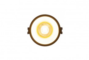 DK3026-BG Встраиваемый светильник, IP 20, 10 Вт, GU5.3, LED, черный/золотой, пластик в Североуральске - severouralsk.ok-mebel.com | фото 2