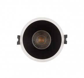 DK3026-WB Встраиваемый светильник, IP 20, 10 Вт, GU5.3, LED, белый/черный, пластик в Североуральске - severouralsk.ok-mebel.com | фото