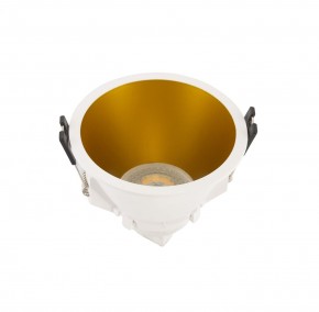 DK3026-WG Встраиваемый светильник, IP 20, 10 Вт, GU5.3, LED, белый/золотой, пластик в Североуральске - severouralsk.ok-mebel.com | фото 2