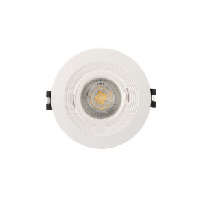 DK3029-WH Встраиваемый светильник, IP 20, 10 Вт, GU5.3, LED, белый, пластик в Североуральске - severouralsk.ok-mebel.com | фото