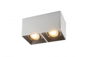 DK3035-WB Светильник накладной IP 20, 10 Вт, GU5.3, LED, белый/черный, пластик в Североуральске - severouralsk.ok-mebel.com | фото
