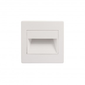 DK3050-WH Светильник встраиваемый в стену, IP 20, LED 3000, 1 Вт, белый, пластик в Североуральске - severouralsk.ok-mebel.com | фото 3