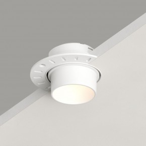 DK3056-WH Встраиваемый светильник под шпатлевку, IP20, до 15 Вт, LED, GU5,3, белый, пластик в Североуральске - severouralsk.ok-mebel.com | фото 2