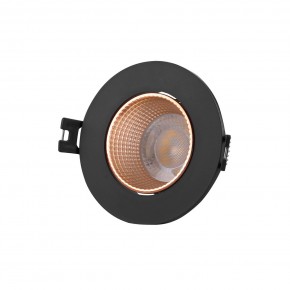 DK3061-BBR Встраиваемый светильник, IP 20, 10 Вт, GU5.3, LED, черный/бронзовый, пластик в Североуральске - severouralsk.ok-mebel.com | фото