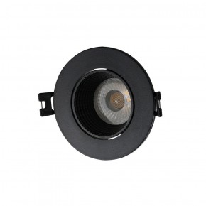 DK3061-BK Встраиваемый светильник, IP 20, 10 Вт, GU5.3, LED, черный/черный, пластик в Североуральске - severouralsk.ok-mebel.com | фото