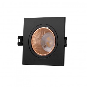 DK3071-BBR Встраиваемый светильник, IP 20, 10 Вт, GU5.3, LED, черный/бронзовый, пластик в Североуральске - severouralsk.ok-mebel.com | фото 1