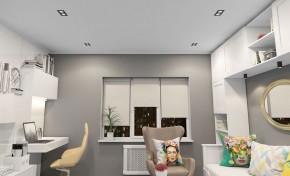DK3072-BK+WH Встраиваемый светильник, IP 20, 10 Вт, GU5.3, LED, черный/белый, пластик в Североуральске - severouralsk.ok-mebel.com | фото 2