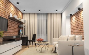 DK3080-BW+BK Светильник накладной IP 20, 10 Вт, GU5.3, LED, черно-белый/черный, пластик в Североуральске - severouralsk.ok-mebel.com | фото 2