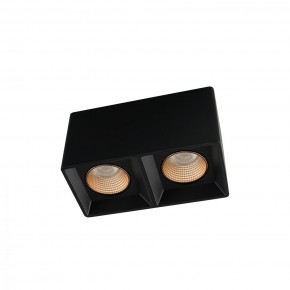DK3085-BK+BR Светильник накладной IP 20, 10 Вт, GU5.3, LED, черный/бронзовый, пластик в Североуральске - severouralsk.ok-mebel.com | фото
