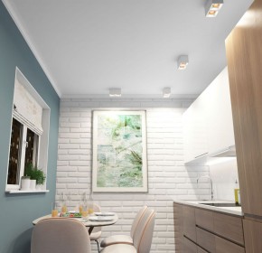 DK3085-WH+BR Светильник накладной IP 20, 10 Вт, GU5.3, LED, белый/бронзовый, пластик в Североуральске - severouralsk.ok-mebel.com | фото 2