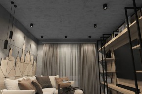 DK3090-BK+CH Светильник накладной IP 20, 10 Вт, GU5.3, LED, черный/хром, пластик в Североуральске - severouralsk.ok-mebel.com | фото 2