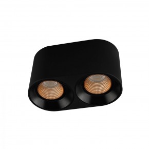 DK3096-BK+BR Светильник накладной IP 20, 10 Вт, GU5.3, LED, черный/бронзовый, пластик в Североуральске - severouralsk.ok-mebel.com | фото