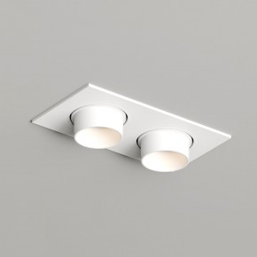 DK3122-WH Встраиваемый светильник, IP20, до 15 Вт, LED, GU5,3, белый, пластик в Североуральске - severouralsk.ok-mebel.com | фото