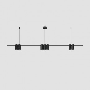 DK4063-BK Подвесной светильник ORBIT, IP20, 7xGU10 LED до 15 Вт, черный матовый, алюминий в Североуральске - severouralsk.ok-mebel.com | фото 2