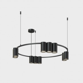 DK4065-BK Подвесной светильник ORBIT, IP20, 10xGU10 LED до 15 Вт, черный матовый, алюминий в Североуральске - severouralsk.ok-mebel.com | фото