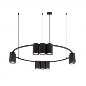 DK4065-BK Подвесной светильник ORBIT, IP20, 10xGU10 LED до 15 Вт, черный матовый, алюминий в Североуральске - severouralsk.ok-mebel.com | фото 3