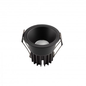 DK4500-BK Встраиваемый светильник, IP 20, 12 Вт, LED 3000, черный, алюминий в Североуральске - severouralsk.ok-mebel.com | фото