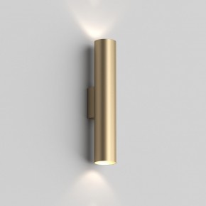 DK5022-SG Настенный светильник, IP20, до 15 Вт, LED, 2xGU10, матовое золото, алюминий в Североуральске - severouralsk.ok-mebel.com | фото